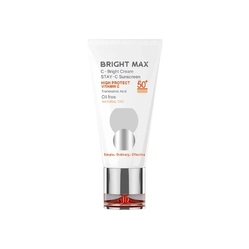 کرم ضد آفتاب رنگی ویتامین C برایت مکس – SPF50+
