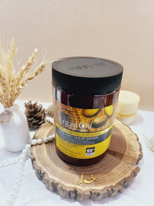 ماسک مو آرگان کراتینه اصلی مراکشی ساخت اسلواکی جعبه دار لایتنس 900 میل 95% ARGAN OIL - Image 4