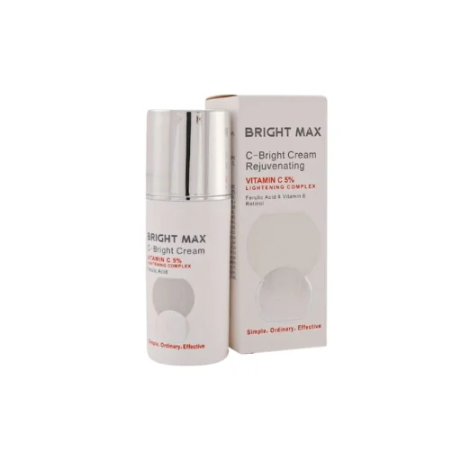 کرم جوان‌کننده و روشن‌کننده صورت و گردن ویتامین C ث-برایت – ضدچین‌وچروک