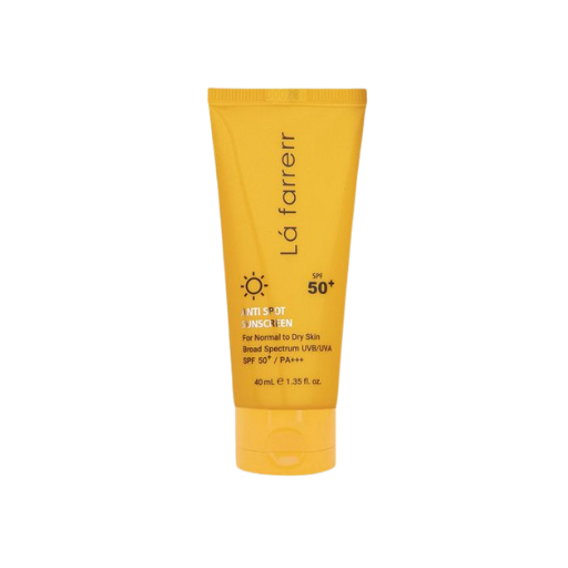 کرم ضد آفتاب و ضد لک SPF50 لافارر مناسب پوست‌های خشک و معمولی